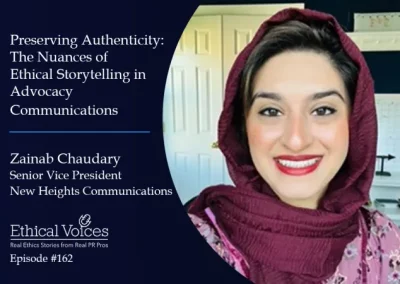 Zainab Chaudary: Ethical Voices Podcast, Preserving Authenticity: The Nuances of Ethical Storytelling in Advocacy Communications